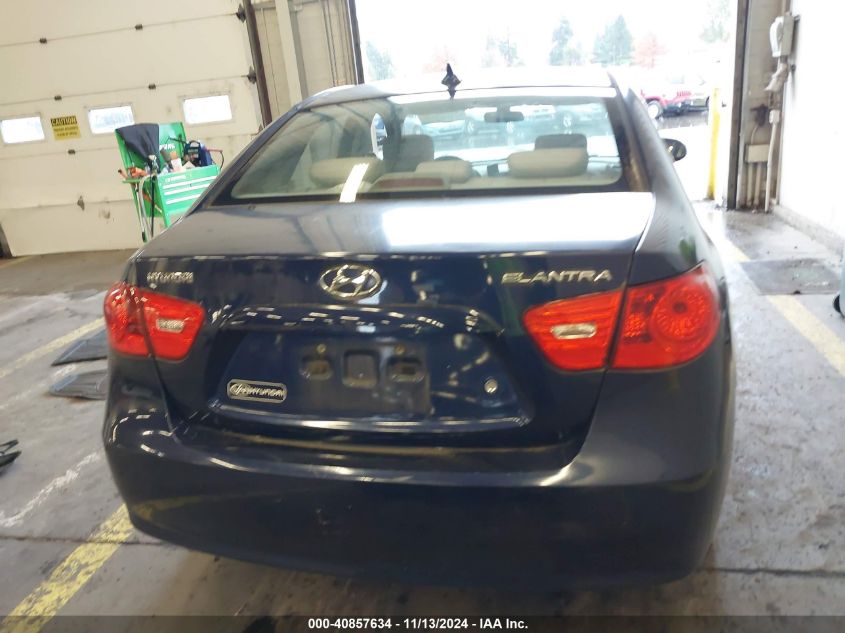 2009 Hyundai Elantra Gls VIN: KMHDU46D09U732847 Lot: 40857634