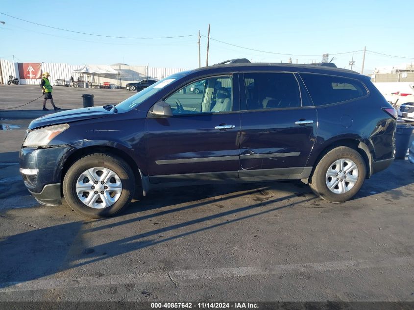 2015 Chevrolet Traverse Ls VIN: 1GNKRFEDXFJ276063 Lot: 40857642