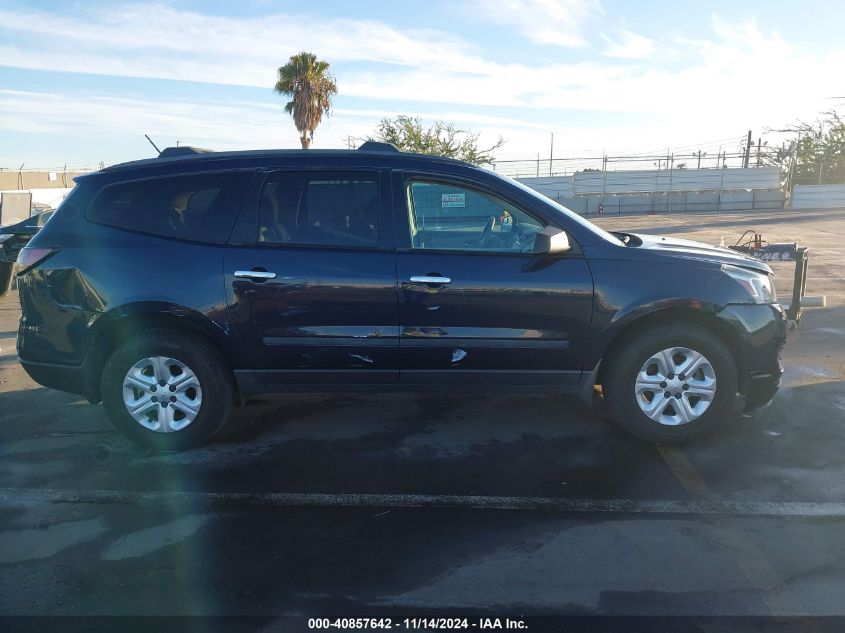 2015 Chevrolet Traverse Ls VIN: 1GNKRFEDXFJ276063 Lot: 40857642