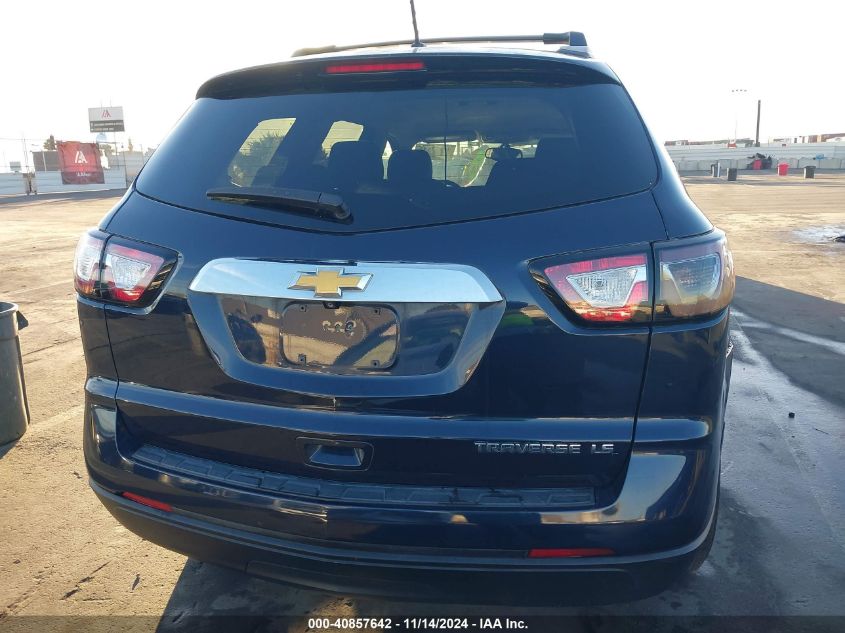 2015 Chevrolet Traverse Ls VIN: 1GNKRFEDXFJ276063 Lot: 40857642