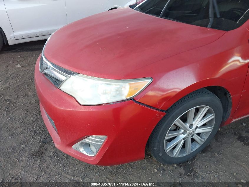 2013 Toyota Camry Xle V6 VIN: 4T1BK1FK3DU526859 Lot: 40857651