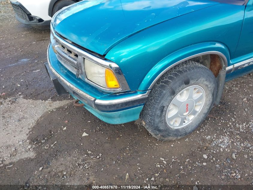 1996 Chevrolet Blazer VIN: 1GNDT13W4T2167024 Lot: 40857670