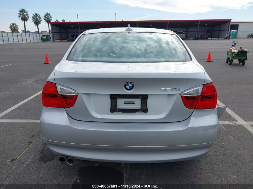 2008 BMW 328I VIN: WBAVA37528NL44012 Lot: 40857681