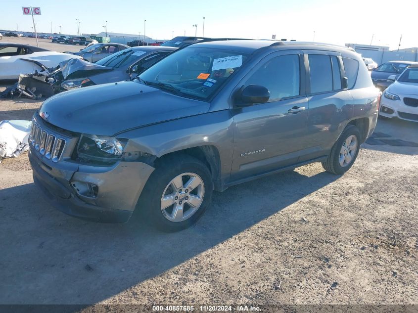 2014 Jeep Compass Sport VIN: 1C4NJCBA2ED595041 Lot: 40857685