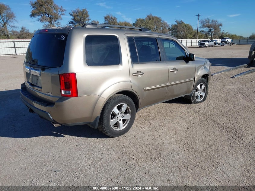 Vin: 5fnyf4h44ab016401, lot: 41347313, honda pilot ex 20104