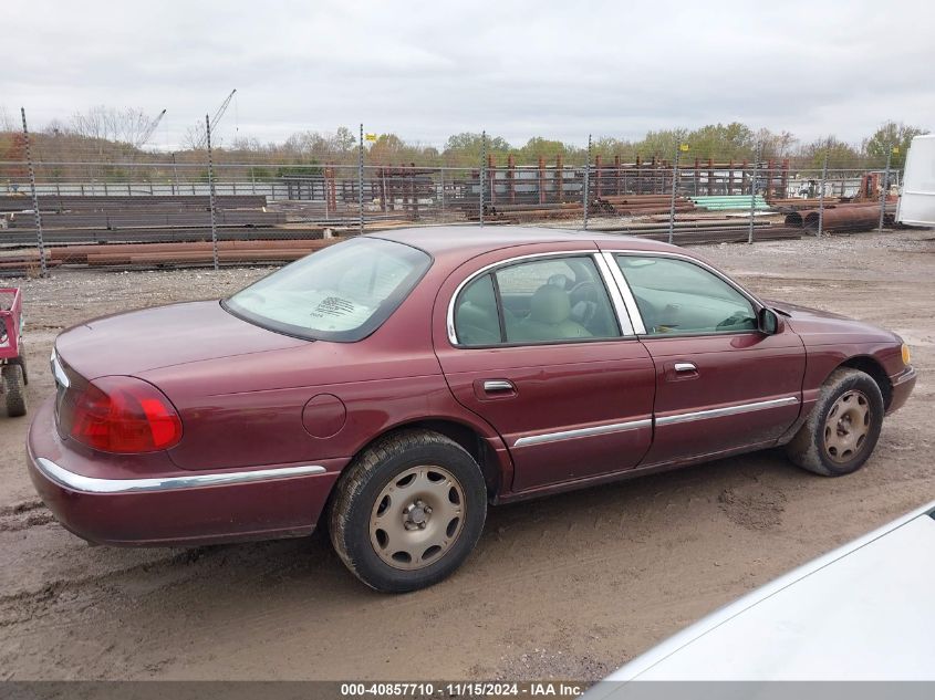 2002 Lincoln Continental VIN: 1LNHM97V72Y701583 Lot: 40857710