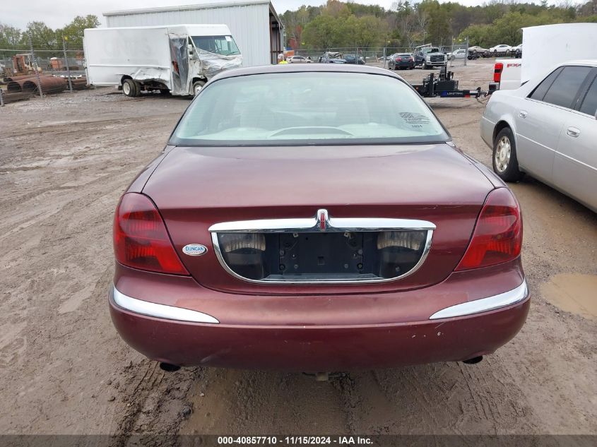 2002 Lincoln Continental VIN: 1LNHM97V72Y701583 Lot: 40857710