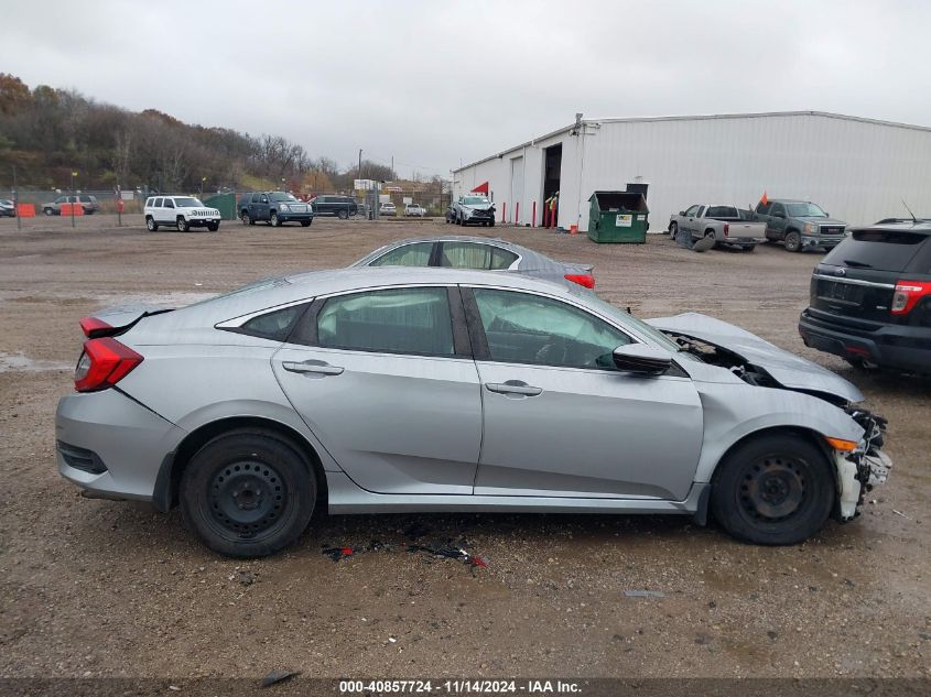 2016 Honda Civic Lx VIN: 19XFC2F61GE060492 Lot: 40857724