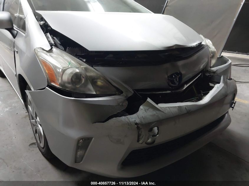 2012 Toyota Prius V Two VIN: JTDZN3EUXC3159715 Lot: 40857726