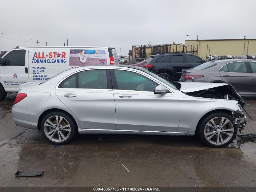 2016 Mercedes-Benz C 300 4Matic/Luxury 4Matic/Sport 4Matic VIN: 55SWF4KB4GU173934 Lot: 40857735