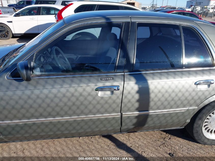 2001 Mercury Grand Marquis Ls VIN: 2MEFM75W81X706994 Lot: 40857756