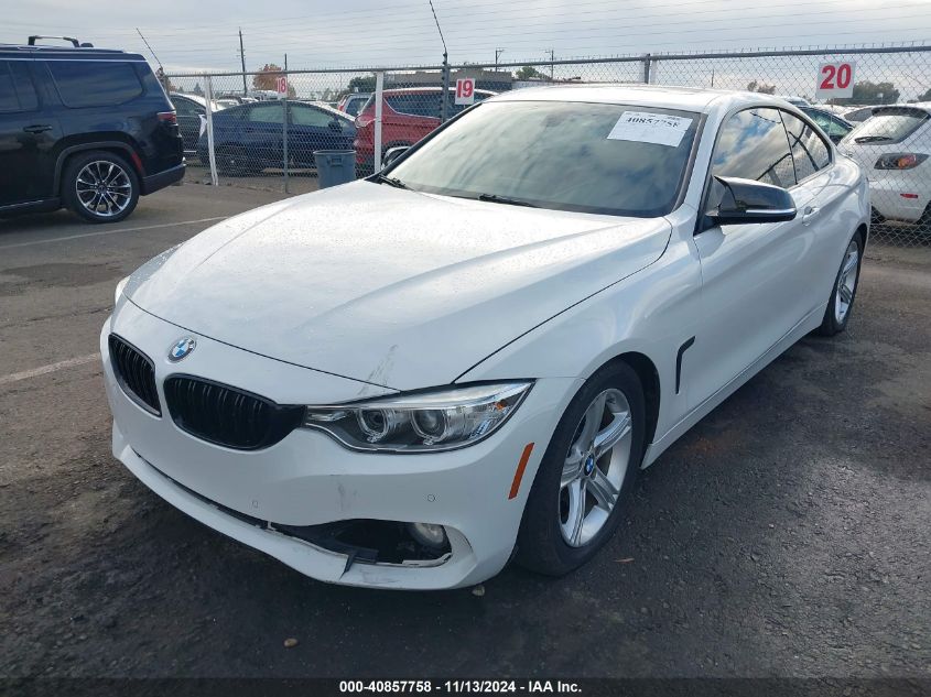 2014 BMW 428I VIN: WBA3N7C54EF718327 Lot: 40857758