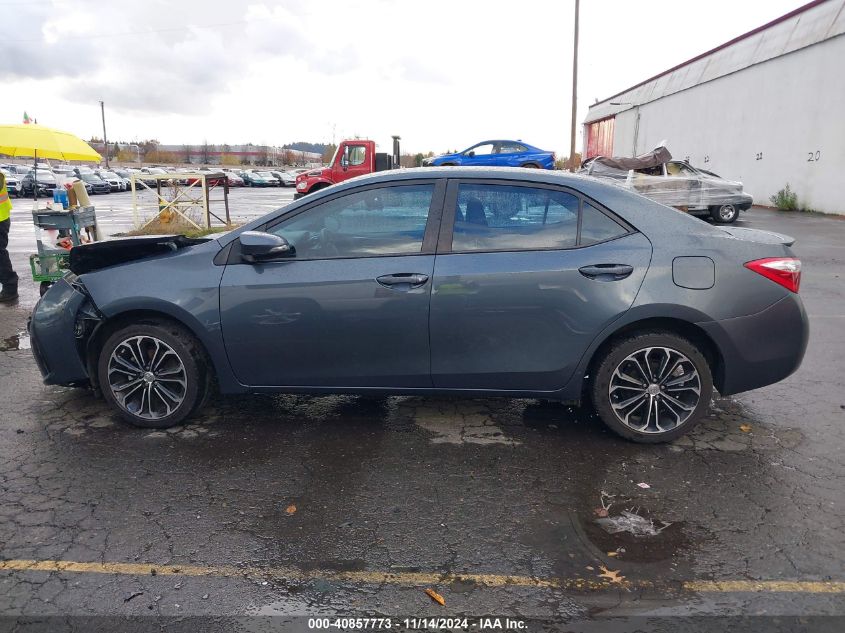 2015 Toyota Corolla S Plus VIN: 2T1BURHE8FC247427 Lot: 40857773