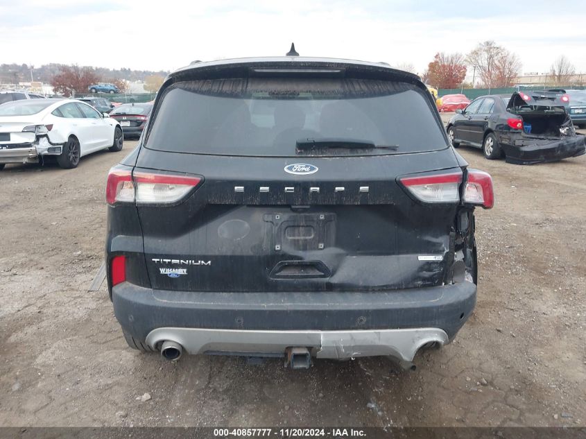 2020 Ford Escape Titanium VIN: 1FMCU9J99LUB16633 Lot: 40857777