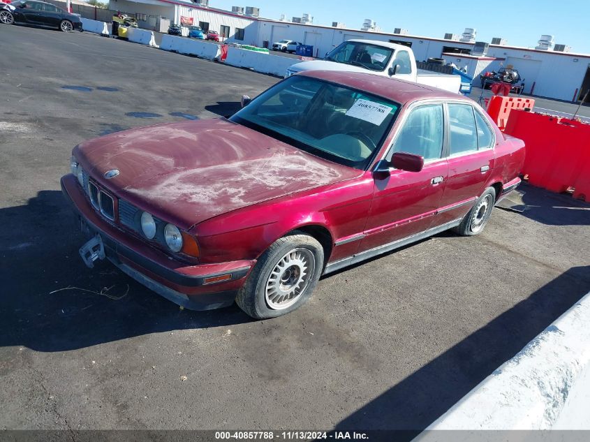 1993 BMW 525 I Automatic VIN: WBAHD6319PBJ86339 Lot: 40857788