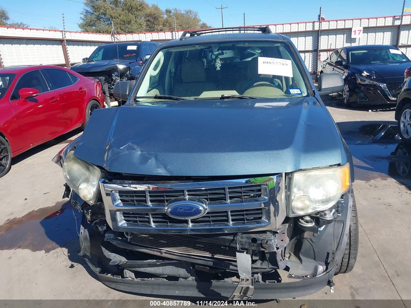 2010 Ford Escape VIN: 1FMTU0DGXAKA32223 Lot: 40857789