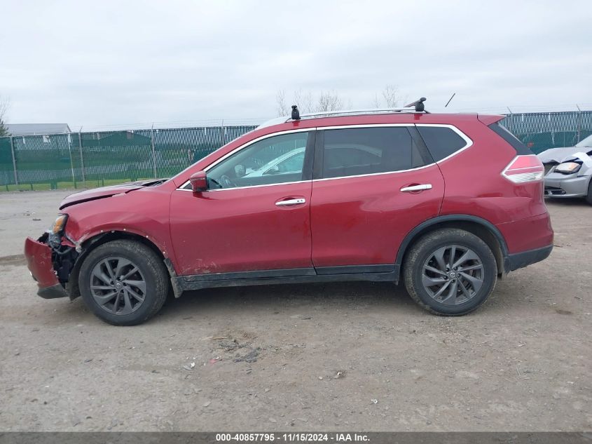 2016 Nissan Rogue Sl VIN: 5N1AT2MV9GC799939 Lot: 40857795