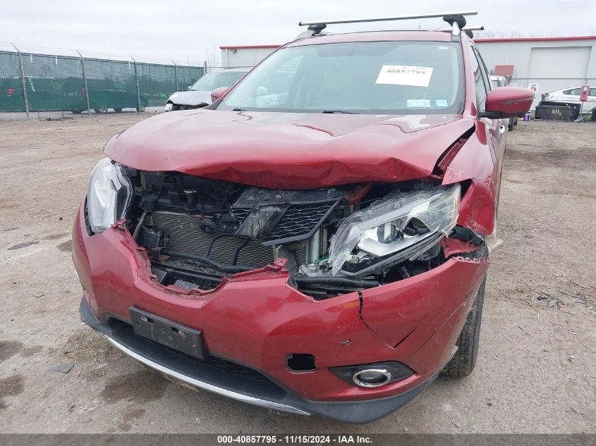 2016 NISSAN ROGUE SL - 5N1AT2MV9GC799939