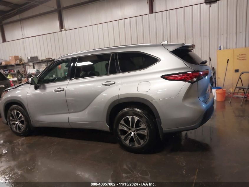 2021 Toyota Highlander Xle VIN: 5TDHZRBH1MS097194 Lot: 40857802