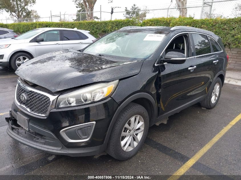 2016 KIA SORENTO LX/L - 5XYPG4A33GG037252