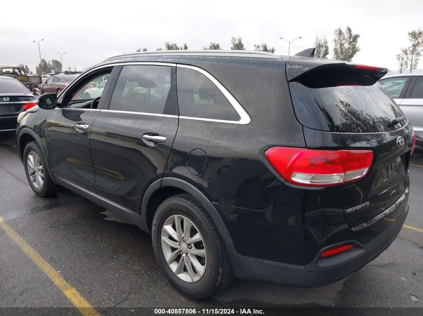 2016 KIA SORENTO LX/L - 5XYPG4A33GG037252