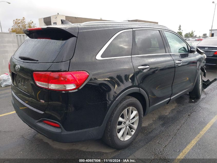 2016 KIA SORENTO LX/L - 5XYPG4A33GG037252