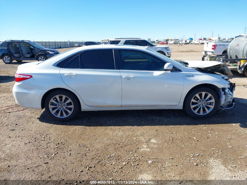 2016 Toyota Camry Hybrid Xle VIN: 4T1BD1FKXGU200328 Lot: 40857813