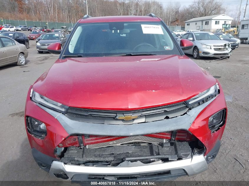 2021 Chevrolet Trailblazer Awd Lt VIN: KL79MRSL5MB145193 Lot: 40857818