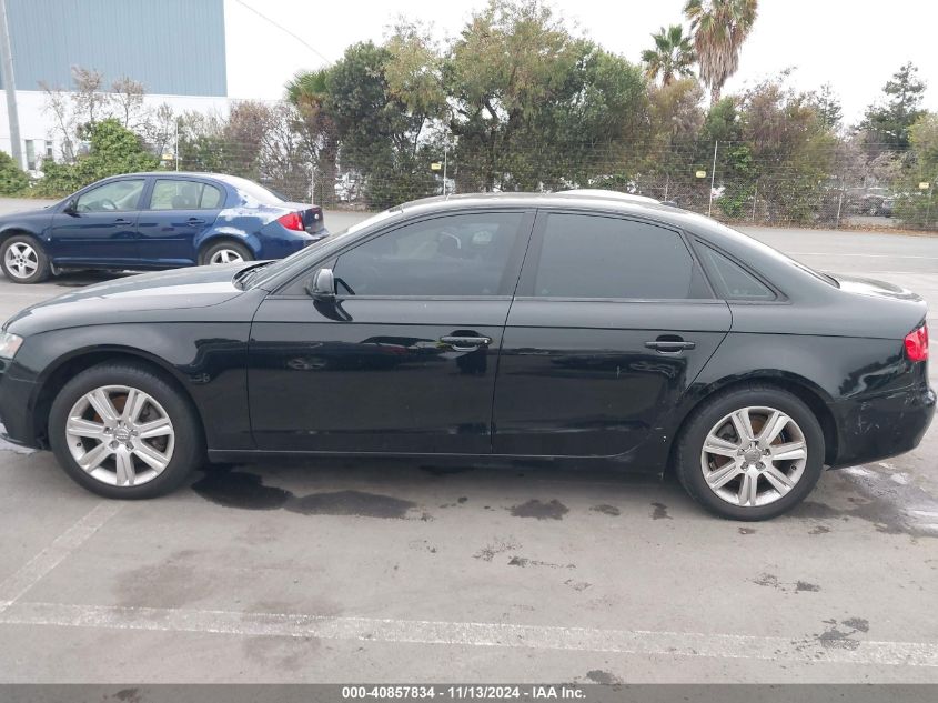 2011 Audi A4 2.0T Premium VIN: WAUAFAFL0BN045808 Lot: 40857834