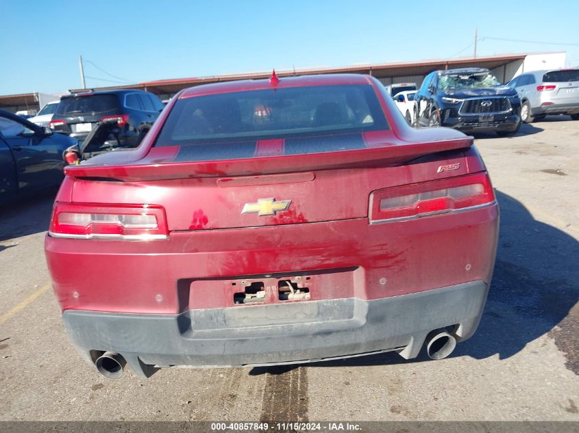 2015 Chevrolet Camaro 1Lt VIN: 2G1FD1E30F9116572 Lot: 40857849