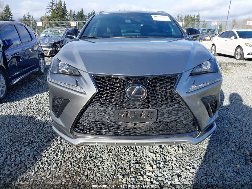 2018 Lexus Nx 300 F Sport VIN: JTJBARBZ0J2166107 Lot: 40857871