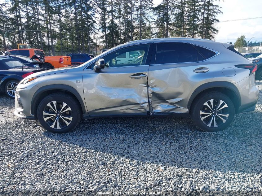 2018 Lexus Nx 300 F Sport VIN: JTJBARBZ0J2166107 Lot: 40857871