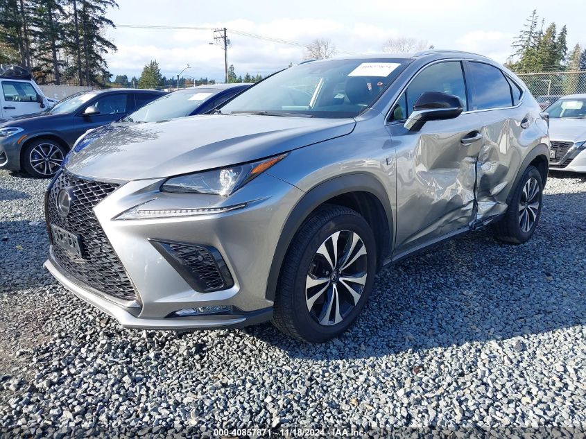 VIN JTJBARBZ0J2166107 2018 Lexus NX 300, F Sport no.2