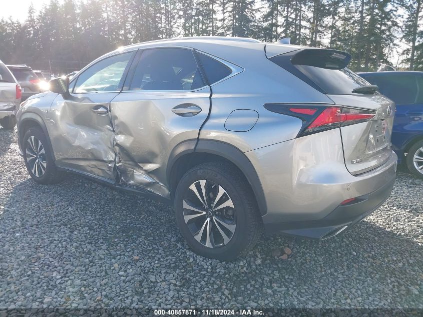 VIN JTJBARBZ0J2166107 2018 Lexus NX 300, F Sport no.3