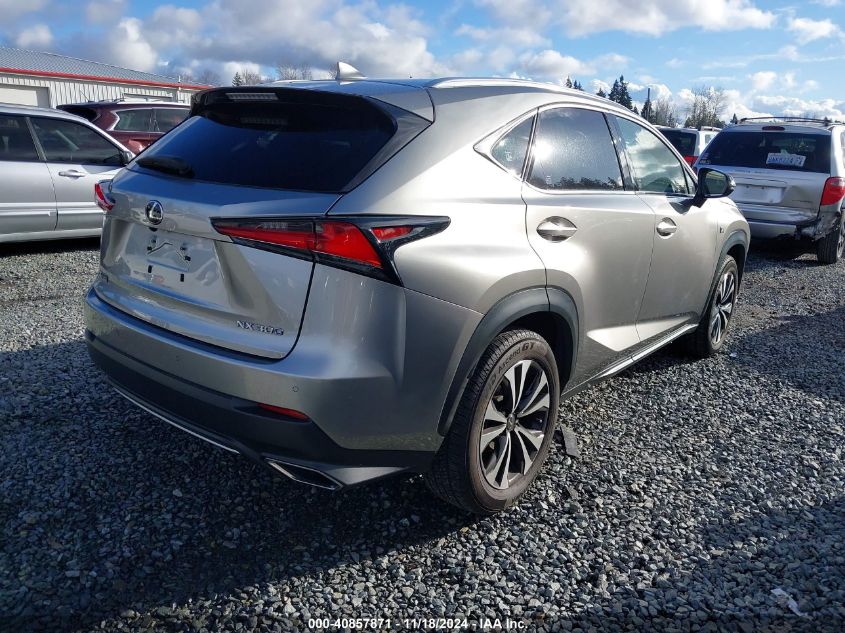 VIN JTJBARBZ0J2166107 2018 Lexus NX 300, F Sport no.4