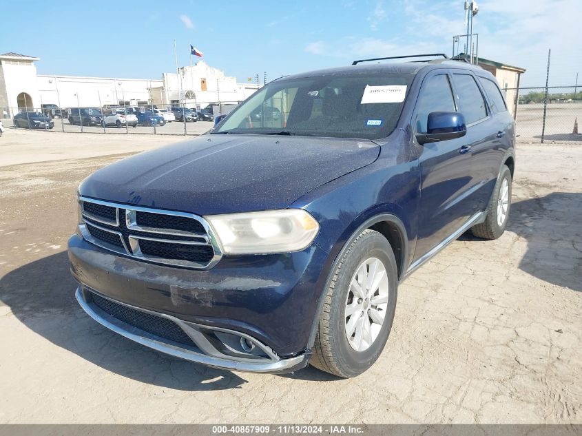 2014 Dodge Durango Sxt VIN: 1C4RDHAG2EC390661 Lot: 40857909