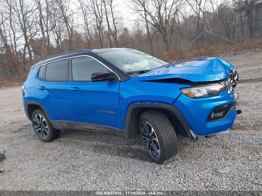 2024 Jeep Compass Limited 4X4 VIN: 3C4NJDCN1RT582353 Lot: 40857910