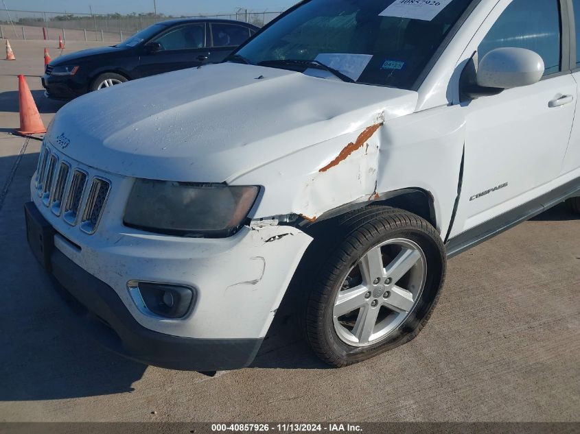 2014 Jeep Compass High Altitude VIN: 1C4NJCEA4ED790747 Lot: 40857926