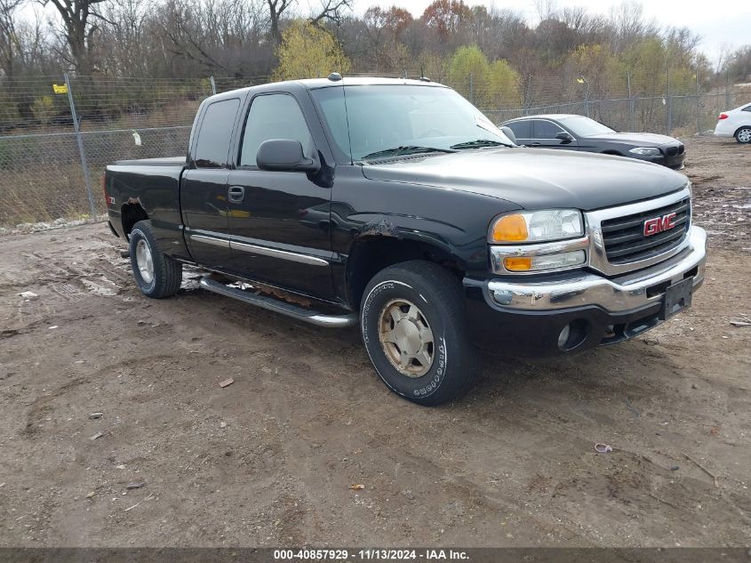 2004 GMC Sierra 1500 Sle VIN: 2GTEK19T741111724 Lot: 40857929