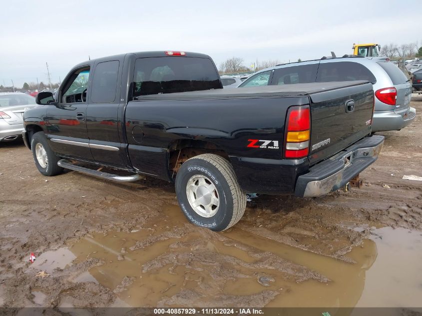 2004 GMC Sierra 1500 Sle VIN: 2GTEK19T741111724 Lot: 40857929