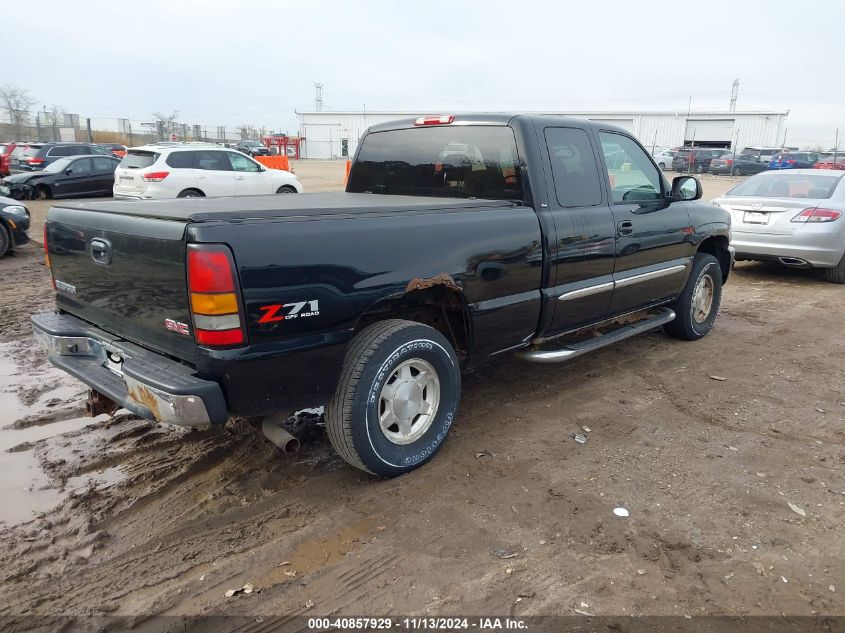 2004 GMC Sierra 1500 Sle VIN: 2GTEK19T741111724 Lot: 40857929