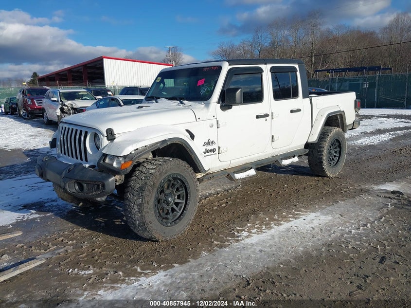 Vin: 1c6hjtag6ll174081, lot: 41347568, jeep gladiator sport s 4x4 20202