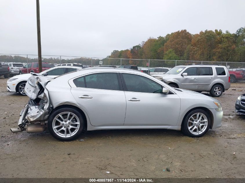 2011 Nissan Maxima 3.5 Sv VIN: 1N4AA5AP1BC860880 Lot: 40857957