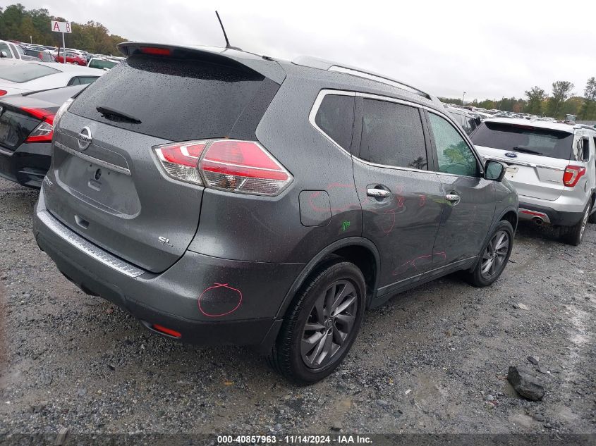 VIN 5N1AT2MT2GC735613 2016 Nissan Rogue, SL no.4