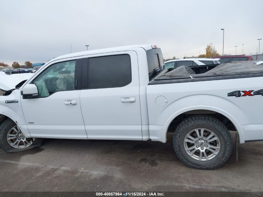 2017 Ford F-150 Lariat VIN: 1FTEW1EP6HKD32346 Lot: 40857964