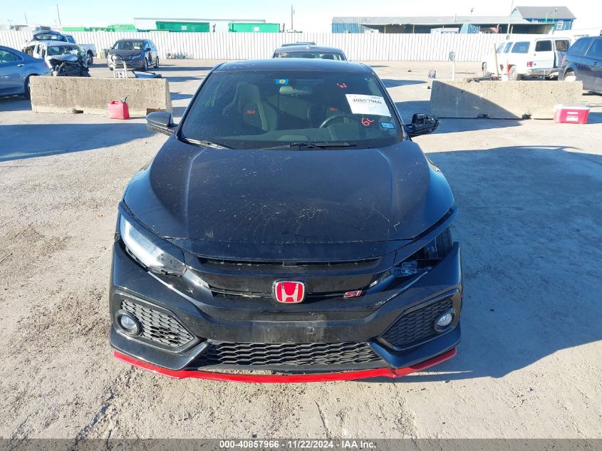 2018 Honda Civic Si VIN: 2HGFC3A57JH750426 Lot: 40857966