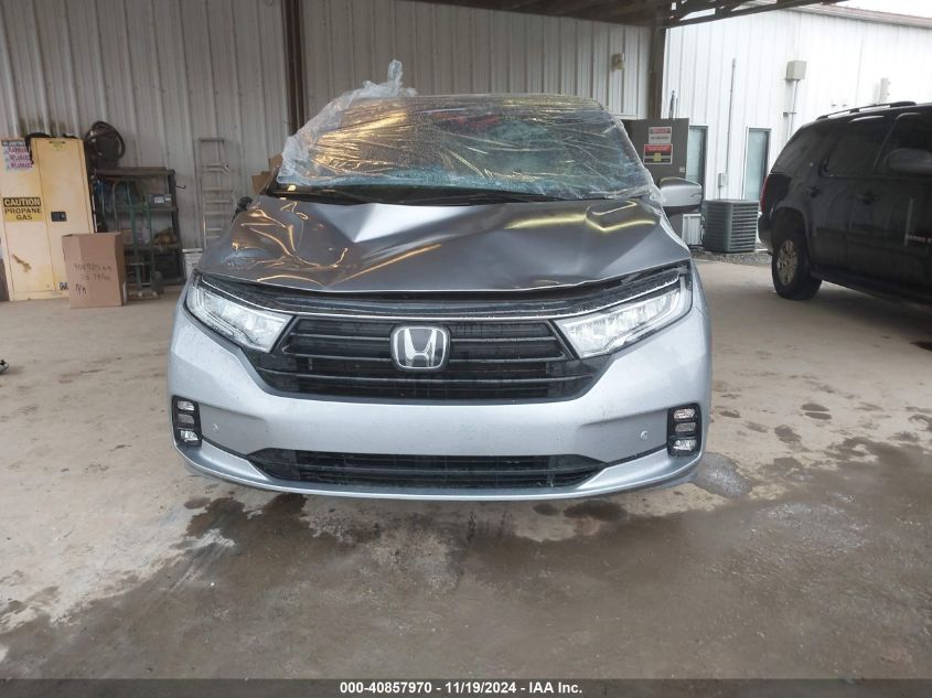 2022 Honda Odyssey Touring VIN: 5FNRL6H82NB060947 Lot: 40857970