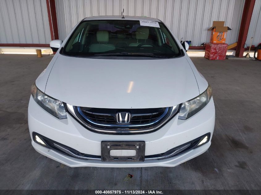 2014 Honda Civic Hybrid VIN: 19XFB4F25EE201606 Lot: 40857975