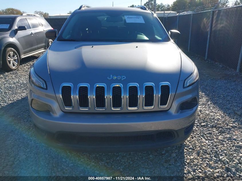 2016 Jeep Cherokee Sport VIN: 1C4PJLAB3GW184516 Lot: 40857987