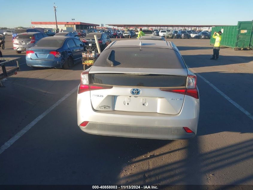 2019 TOYOTA PRIUS VIN: JTDKARFU3K3090363